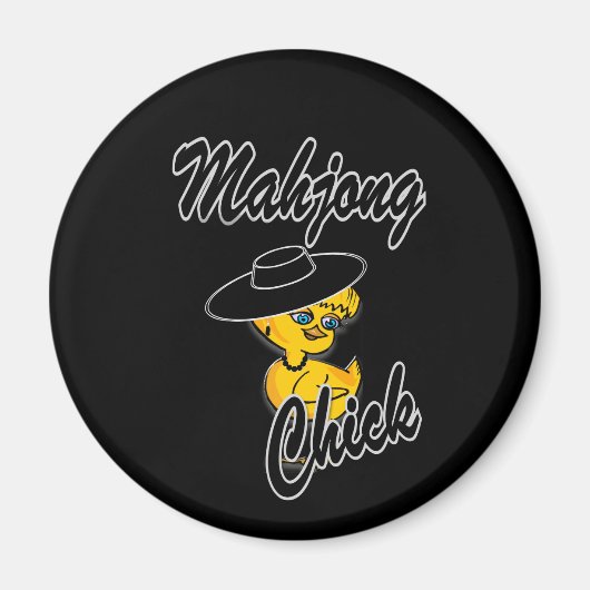 Aimant Mahjong Chick #4 (Devant)