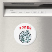 Aimant MahJong symbole du jeu Joker tuile (In Situ (Lave-vaisselle))