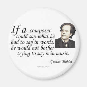 Aimant Mahler sur la composition