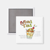 AIMANT MAI TAI COCKTAIL RECEIL ART (Recto/Verso)