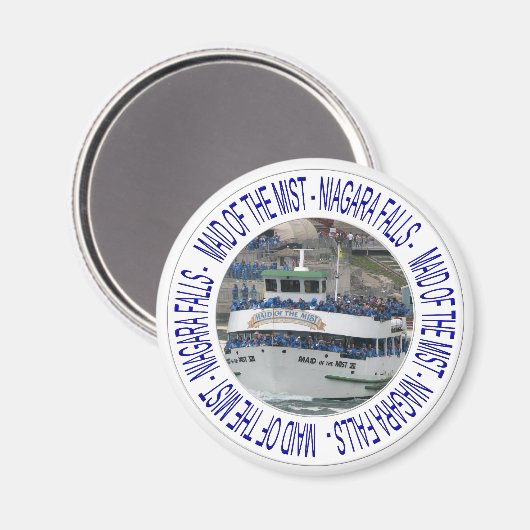 Aimant Maid of the brout - Niagara Falls (Recto/Verso)