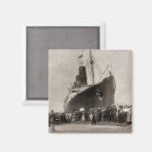Aimant Maiden Voyage de RMS Lusitania 13 septembre 1907 (Recto/Verso)