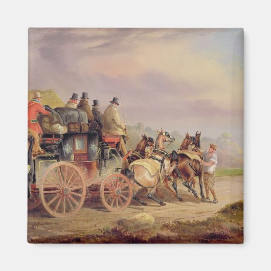 Aimant Mail Coaches on the Road : The Quicksilver Devonp (Devant)