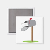 Aimant Mailbox & Letter (Recto/Verso)