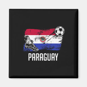 Aimant Maillot du drapeau du Paraguay Équipe de football