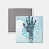 Aimant Main de robot (Recto/Verso)