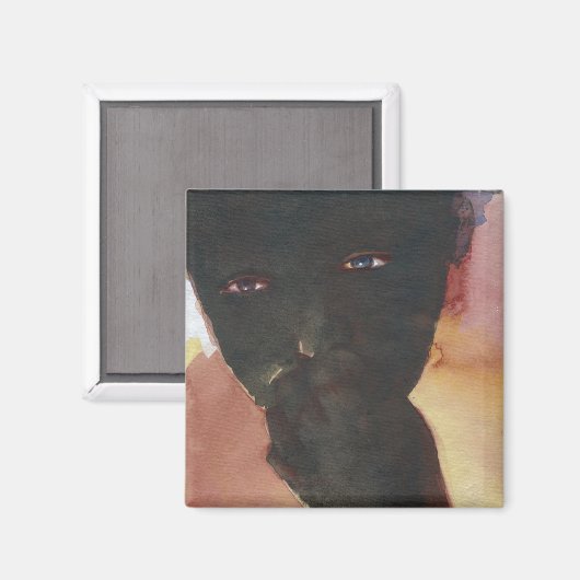 Aimant Main foncée (Recto/Verso)