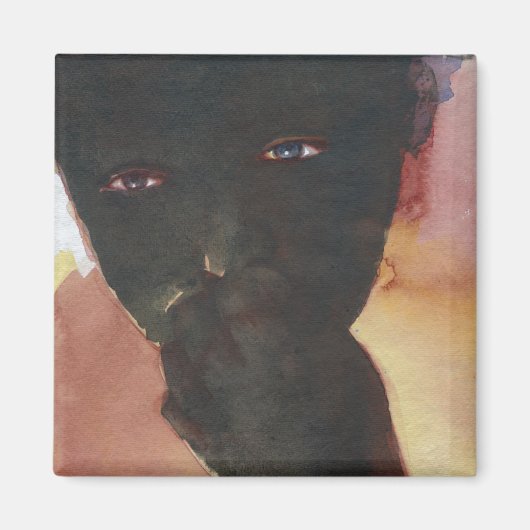 Aimant Main foncée (Devant)