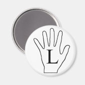 Aimant main (gauche) (Recto/Verso)