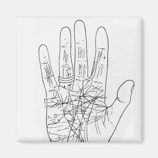 Aimant Main modèle (Devant)