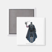 Aimant Main noire avec crâne 1 (Recto/Verso)