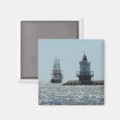 Aimant Maine légère Spring Point (Recto/Verso)