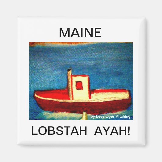 Aimant Maine Lobstah (Devant)