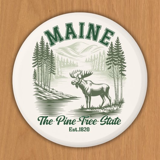 Aimant Maine the Pine Tree State
