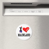 Aimant MAINLAND - I Love (In Situ (Lave-vaisselle))