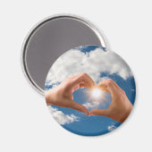 Aimant Mains d'amour (Recto/Verso)