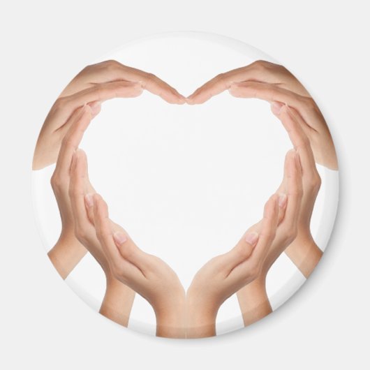 Aimant Mains d'amour (Devant)