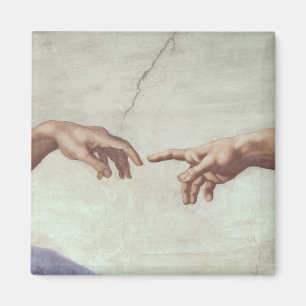 Aimant Mains de Dieu et d'Adam