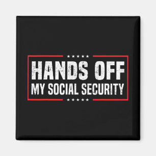Aimant Mains de ma sécurité sociale