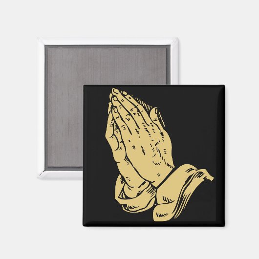 Aimant mains de prière (Recto/Verso)