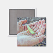 Aimant Mains douces (Recto/Verso)