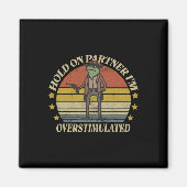 Aimant Maintenir Sur Le Partenaire Im Surstimulé Cowboy F (Devant)