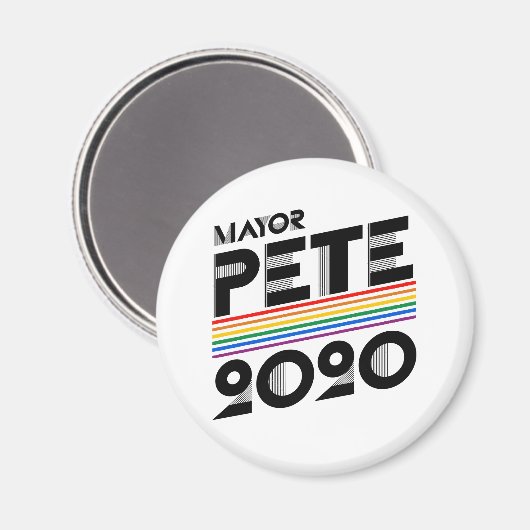 Aimant Maire Pete Pride 2020 (Recto/Verso)