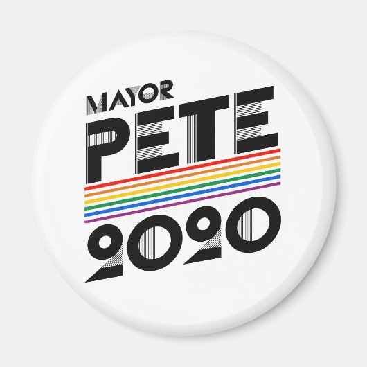 Aimant Maire Pete Pride 2020 (Devant)