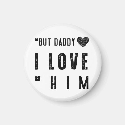 Aimant Mais Papa Je L'aime (Devant)