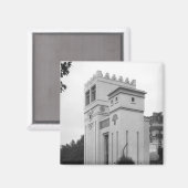 Aimant Maison assyrienne, Exposition universelle, Paris (Recto/Verso)