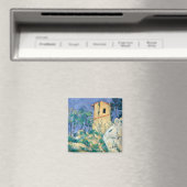 Aimant Maison aux murs craqués Paul Cezanne Post Imp (In Situ (Lave-vaisselle))