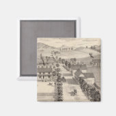 Aimant Maison de Benjamin R Greeno en Rutland (Recto/Verso)