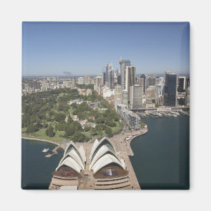 Aimant Maison de l'Opéra de Sydney, Jardins botaniques ro
