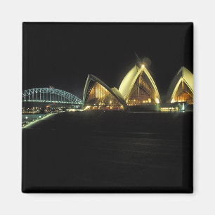 Aimant Maison de l'Opéra de Sydney la nuit, Nouvelle-Gall