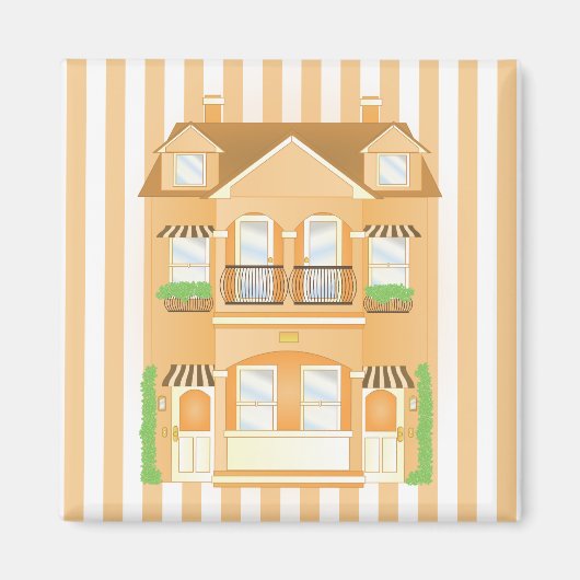 Aimant Maison de ville (Devant)