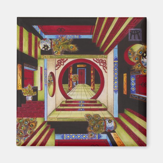 Aimant Maison des miroirs (Devant)