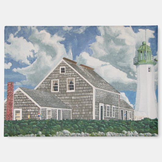 Aimant Maison du gardien de phare de Scituate (Recto)