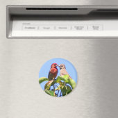 Aimant Maison Finch Couple (In Situ (Lave-vaisselle))