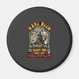Aimant Maison Hantée Halloween Prête Depuis Tombstone