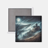 Aimant Maison haunted (Recto/Verso)