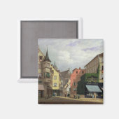 Aimant Maison Mathieu, Grand-Rue, Colmar, 1876 (Recto/Verso)