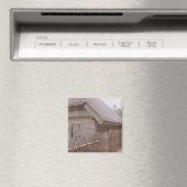 Aimant Maison sur toits de chaume, musée Rumsiskes, LITUA (In Situ (Lave-vaisselle))