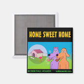 AIMANT MAISON SWEET HOME 3,00 $ (Recto/Verso)