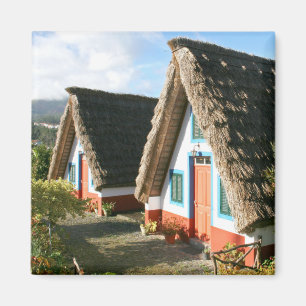 Aimant Maison typique dans l'île de Madère, Portugal