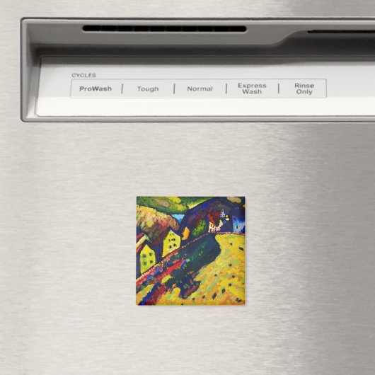 Aimant Maisons à Murnau, Wassily Kandinsky (In Situ (Lave-vaisselle))