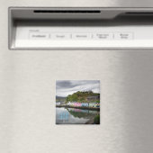 Aimant Maisons colorées en Portree, Skye (In Situ (Lave-vaisselle))