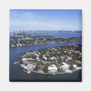 Aimant Maisons d'île privée de Biscayne Bay, Star