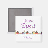 Aimant Maisons et toits (Recto/Verso)