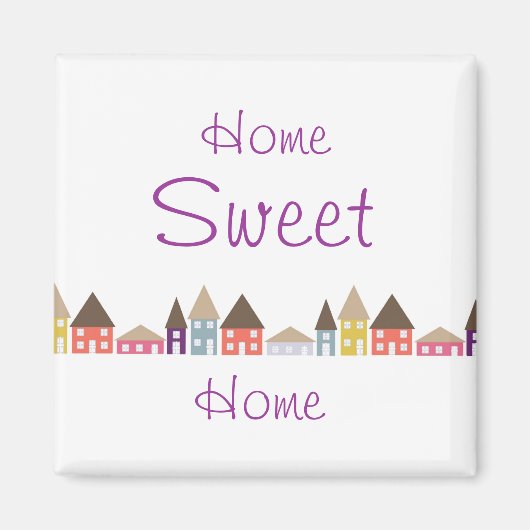 Aimant Maisons et toits (Devant)