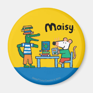 Aimant Maisy et amis Profitez de la bibliothèque